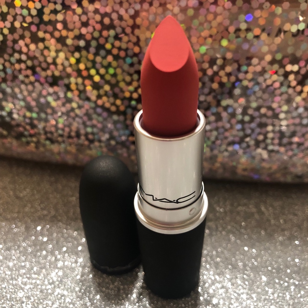 BNIB! MAC Powder Kiss Lipstick Sheer Outrage 928